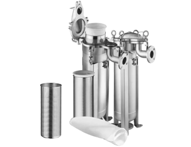Upward Inlet Bag Filter